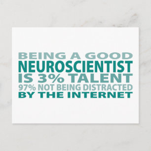 Carte Postale Neuroscientifique 3% Talent