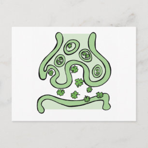 Carte Postale Neurotransmetteurs Clover