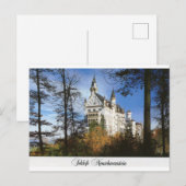 Carte Postale Neuschwanstein (Devant / Derrière)