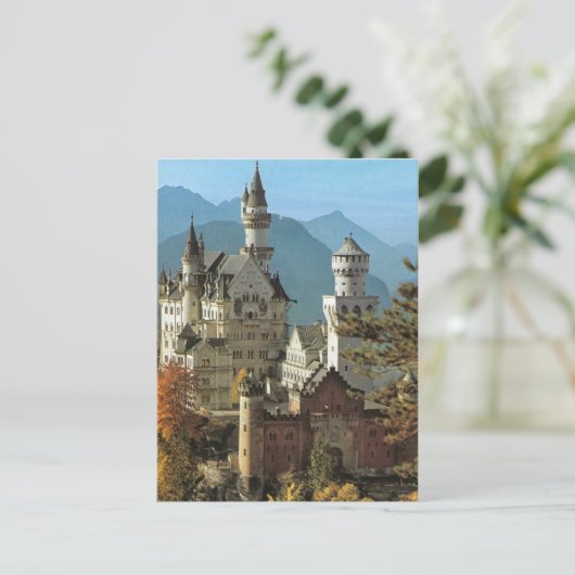 Carte Postale Neuschwanstein (Debout devant)