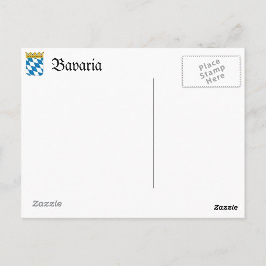 Carte Postale Neuschwanstein (Dos)