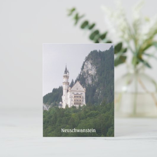 Carte Postale Neuschwanstein (Debout devant)