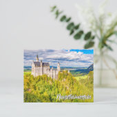 Carte Postale Neuschwanstein Castle, Germany (Debout devant)