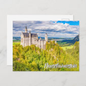 Carte Postale Neuschwanstein Castle, Germany (Devant / Derrière)