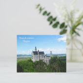 Carte Postale Neuschwanstein-Panorama (Debout devant)