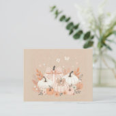 Carte Postale Neutral Fall Pumpkin (Debout devant)