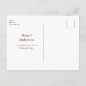 Carte postale Neutre 2023 Photo Grad Faire-part (Dos)