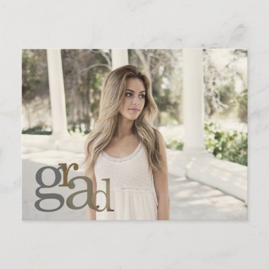 Carte postale Neutre 2023 Photo Grad Faire-part (Devant)