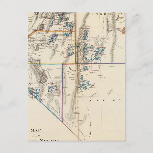 Carte Postale Nevada (Devant)