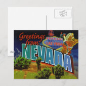 Carte Postale Nevada (Devant / Derrière)