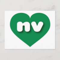 Nevada coeur vert - J'aime nv
