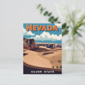 Carte Postale Nevada Desert Landscape (Debout devant)