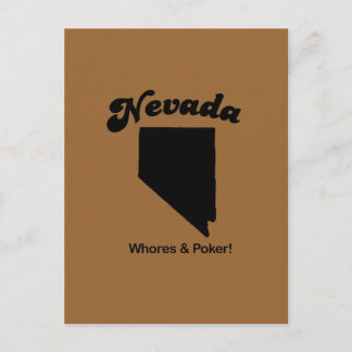 Carte Postale Nevada Motto - Grosses et Poker