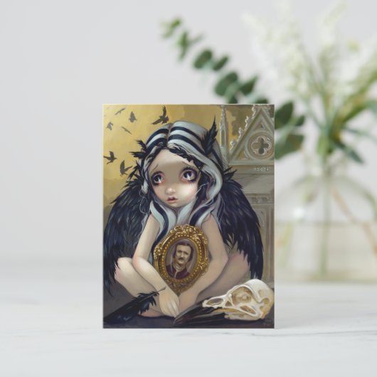 Carte postale "Nevermore" (Debout devant)