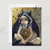 Carte postale "Nevermore" (Devant / Derrière)