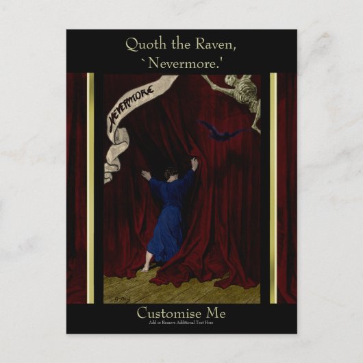 Carte Postale Nevermore. (Devant)
