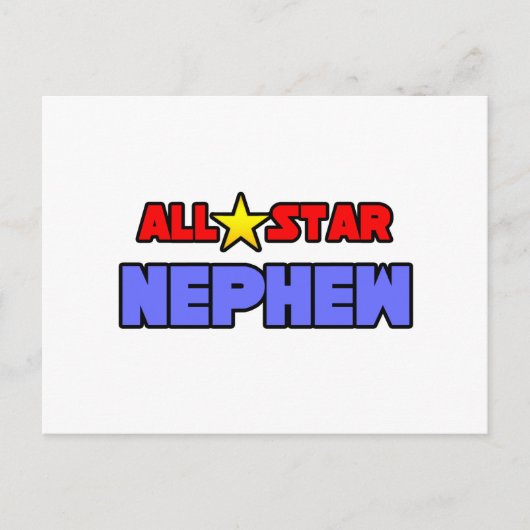 Carte Postale Neveu All Star (Devant)