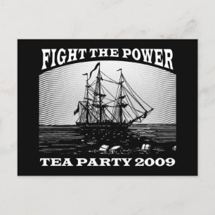 Carte Postale New American Tea Party 2009