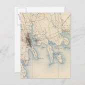 Carte Postale New Bedford, Massachusetts (Devant / Derrière)