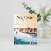 Carte Postale New Castle États-Unis (Debout devant)