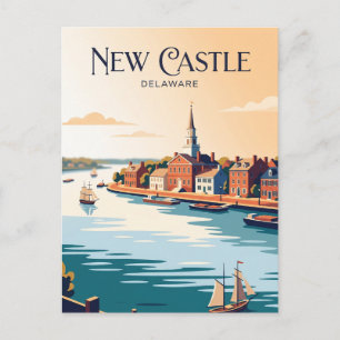Carte Postale New Castle États-Unis