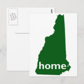 Carte Postale New Hampshire (Devant / Derrière)