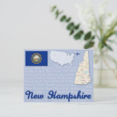 Carte postale "New Hampshire" (Debout devant)