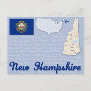Carte postale "New Hampshire"