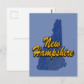 Carte Postale New Hampshire (Devant / Derrière)