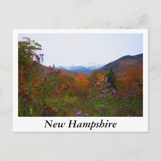 Carte Postale New Hampshire (Devant)