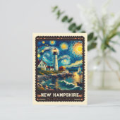Carte Postale New Hampshire | Vincent Van Gogh inspiré (Debout devant)