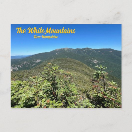 Carte postale New Hampshire White Mountains (Devant)