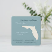 Carte postale New Home Florida Moving Faire-part (Debout devant)