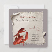 Carte postale New Home Maine Moving Faire-part (Devant)