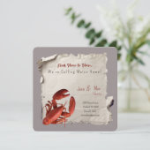 Carte postale New Home Maine Moving Faire-part (Debout devant)