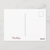 Carte Postale New Hope PA (Dos)