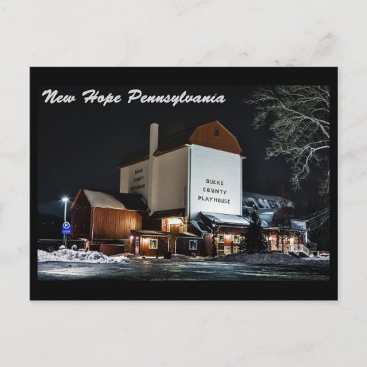 Carte Postale New Hope Pa. (Devant)