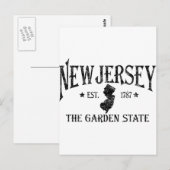 Carte Postale New Jersey (Devant / Derrière)