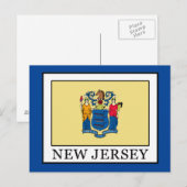 Carte Postale New Jersey (Devant / Derrière)