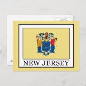 Carte Postale New Jersey (Devant / Derrière)