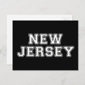 Carte Postale New Jersey (Devant / Derrière)