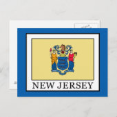 Carte Postale New Jersey (Devant / Derrière)
