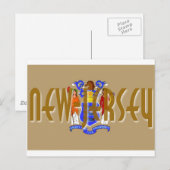 Carte Postale New Jersey (Devant / Derrière)