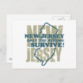 Carte Postale New Jersey (Devant / Derrière)