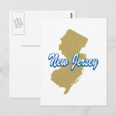 Carte Postale New Jersey (Devant / Derrière)