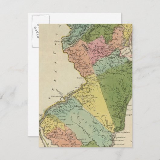 Carte Postale New Jersey 4 (Devant / Derrière)