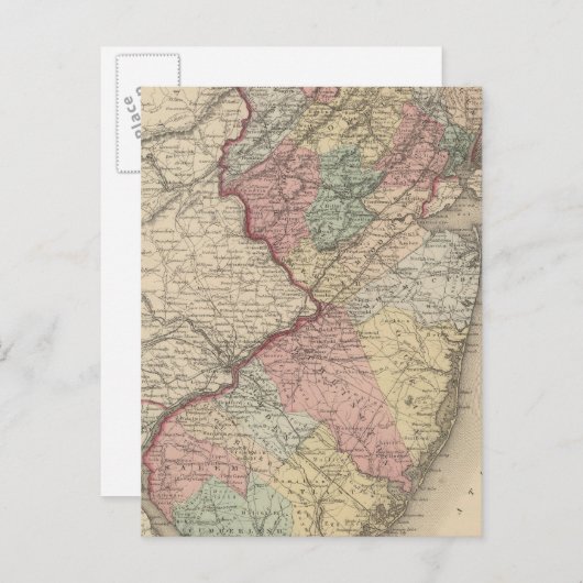 Carte Postale New Jersey 9 (Devant / Derrière)