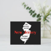 Carte Postale New Jersey : les forts survivent ; les autres se m (Debout devant)