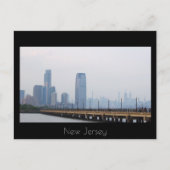 Carte postale New Jersey Skyline (Devant)