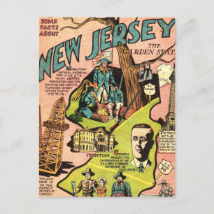 Carte Postale New Jersey the Garden State